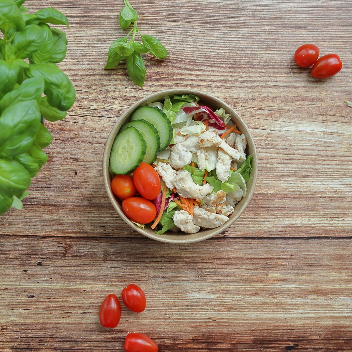Salat Hähnchenbrust