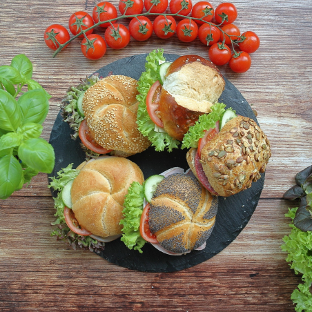 Belegte Brötchen gemischt
