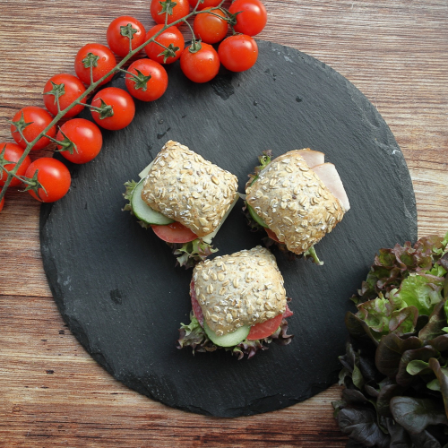 Mini-Körner-Brötchen Platte
