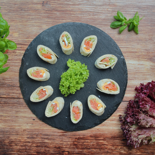 Wrap Platte Lachs
