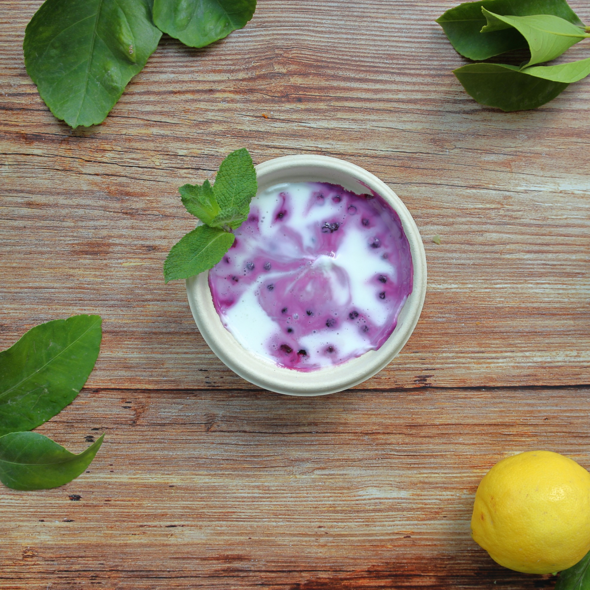 Blaubeer-Joghurt