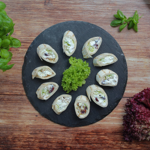 Cranberry Walnuß Wrap Platte